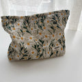 Daisy Meadow Embroidered Pouch Bag