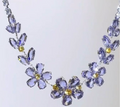 Crystal Floral Garden Necklace