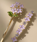 Hydrangea Blossom Hair Pin Set